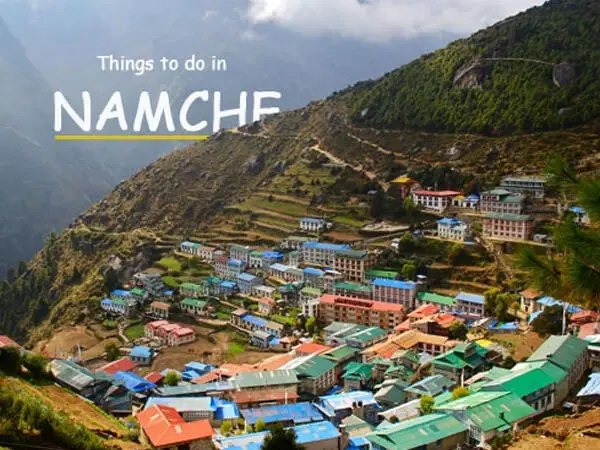 namche bazaar view