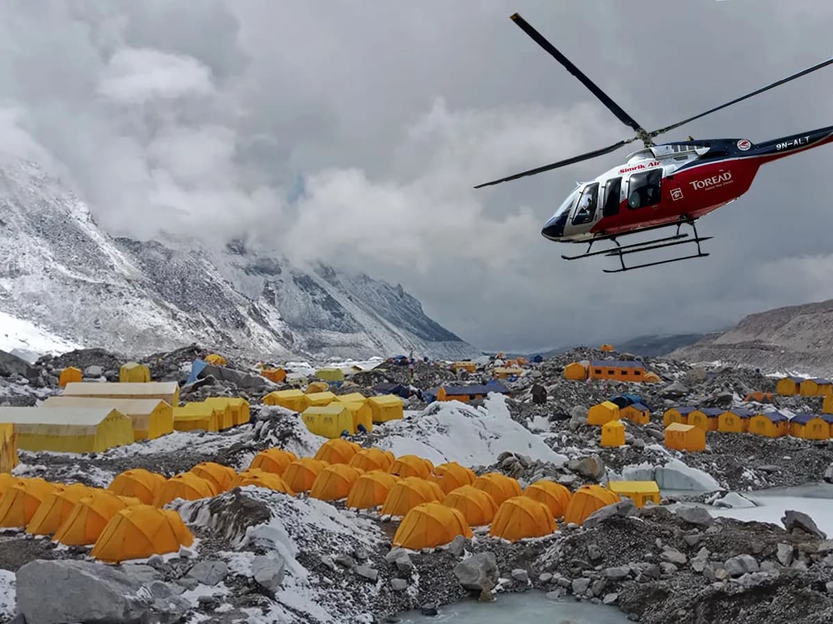 fly over base camp