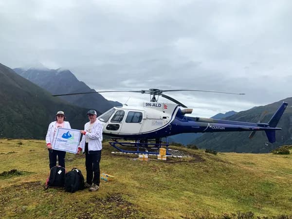 everest base camp trek helicopter return