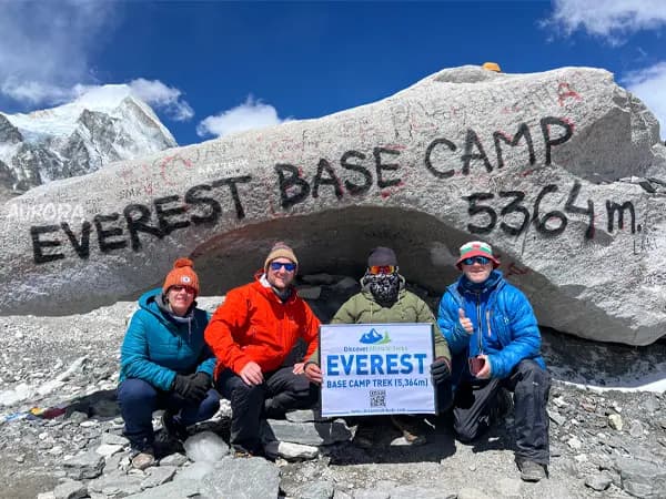 at everest base camp