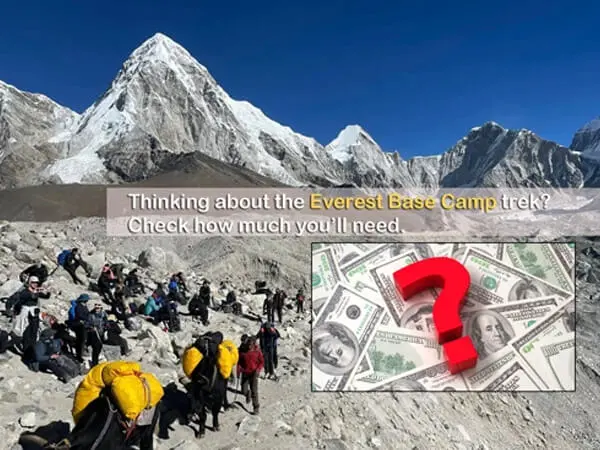 everest base camp trek cost