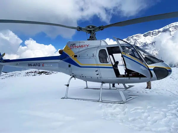 nepal helicopter tour
