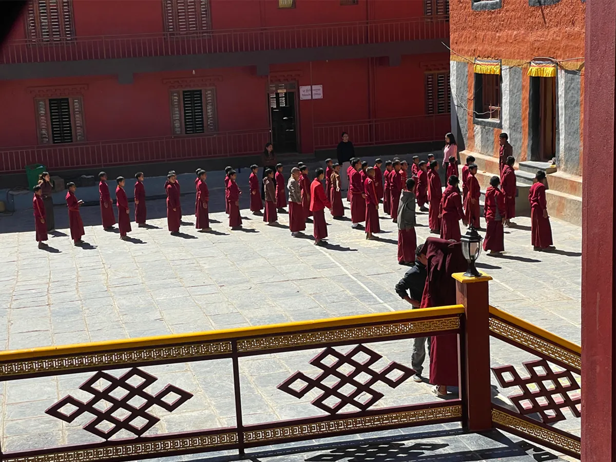 Monastery in Mustang