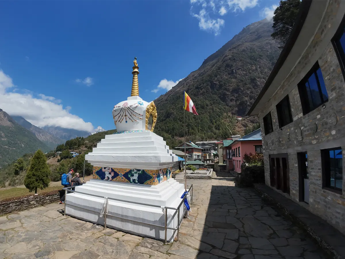 small buddhist chortens