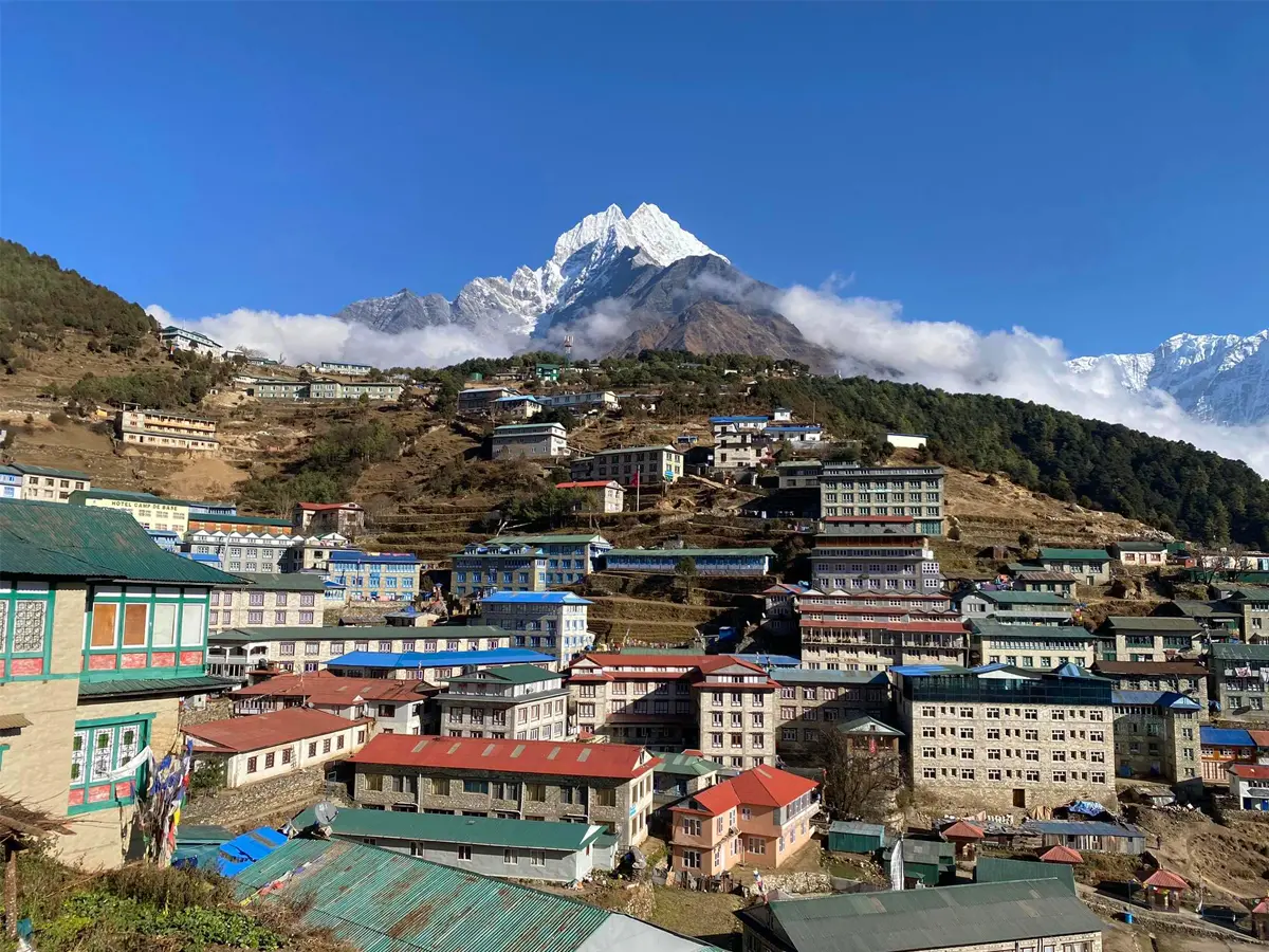Namche Bazaar View