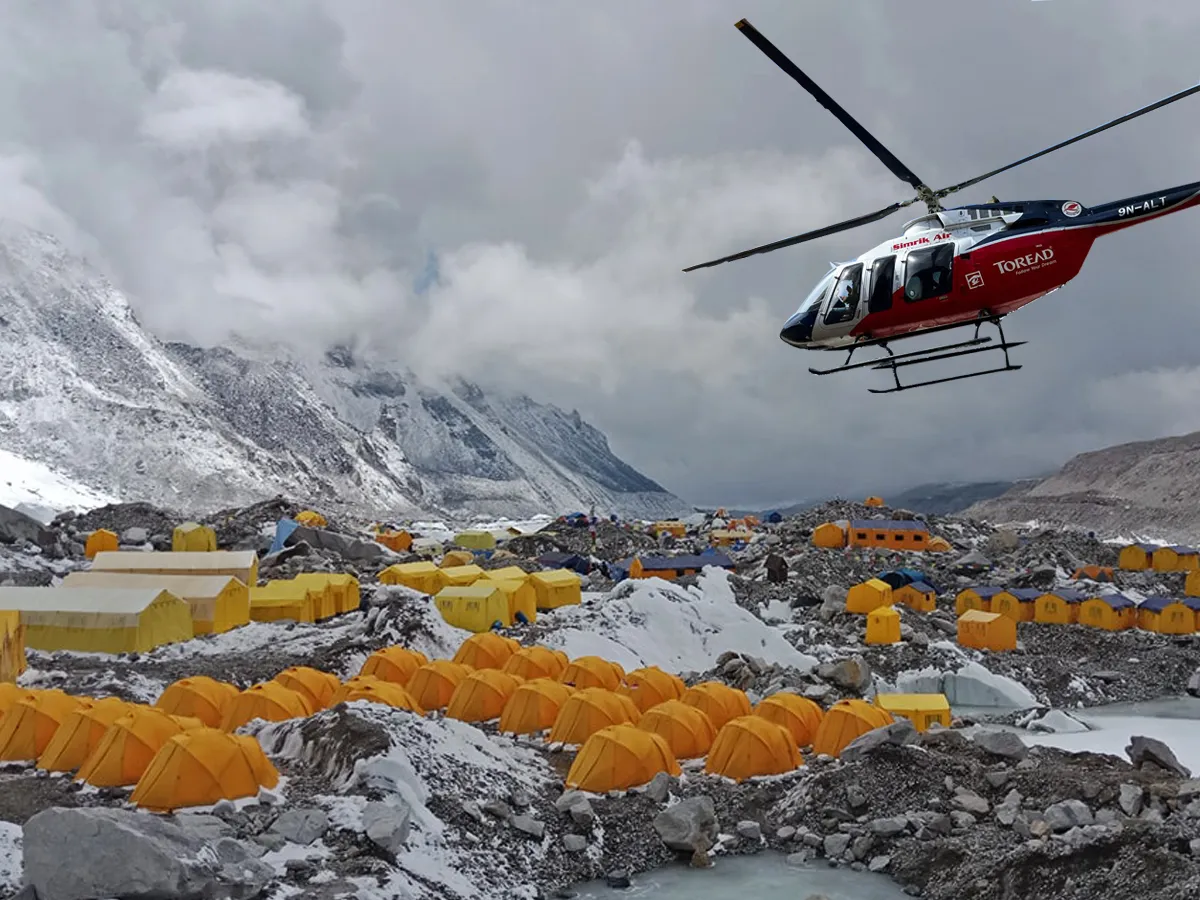 fly over base camp