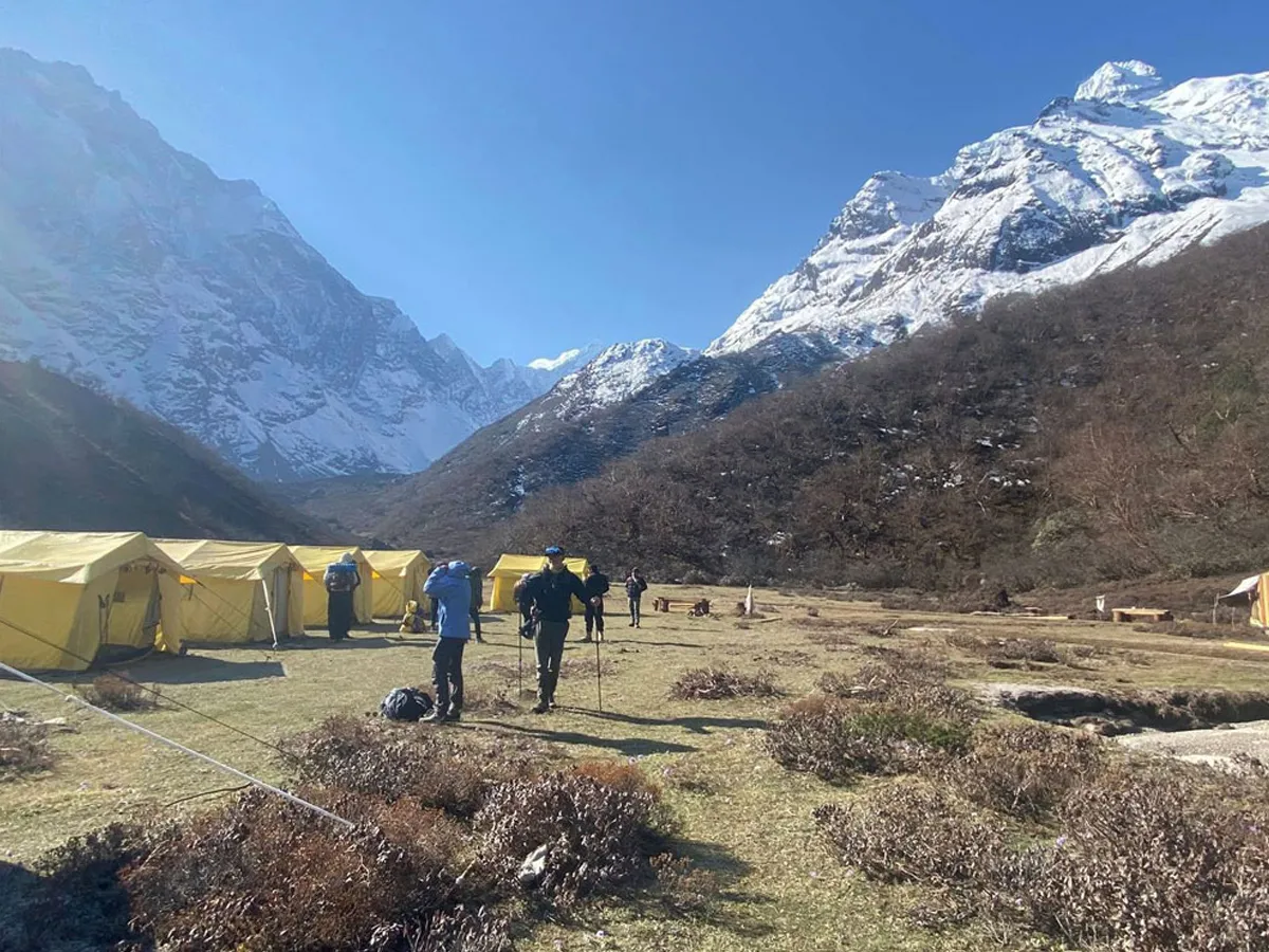 Ganesh HImal Base Camp