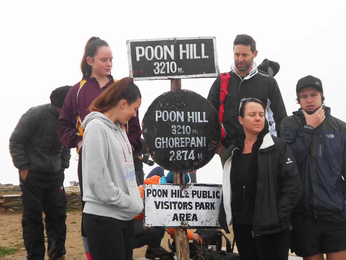 Group at poonhill