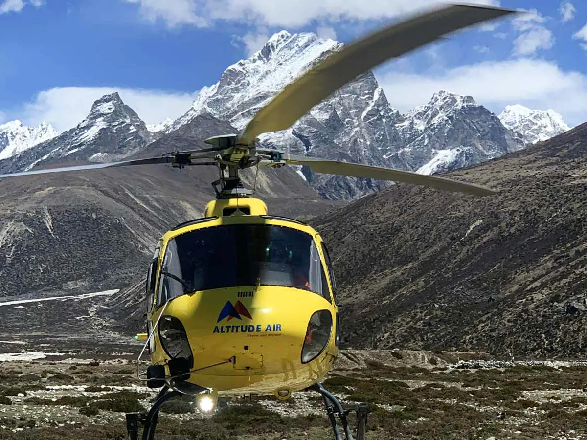 Helicopter flight