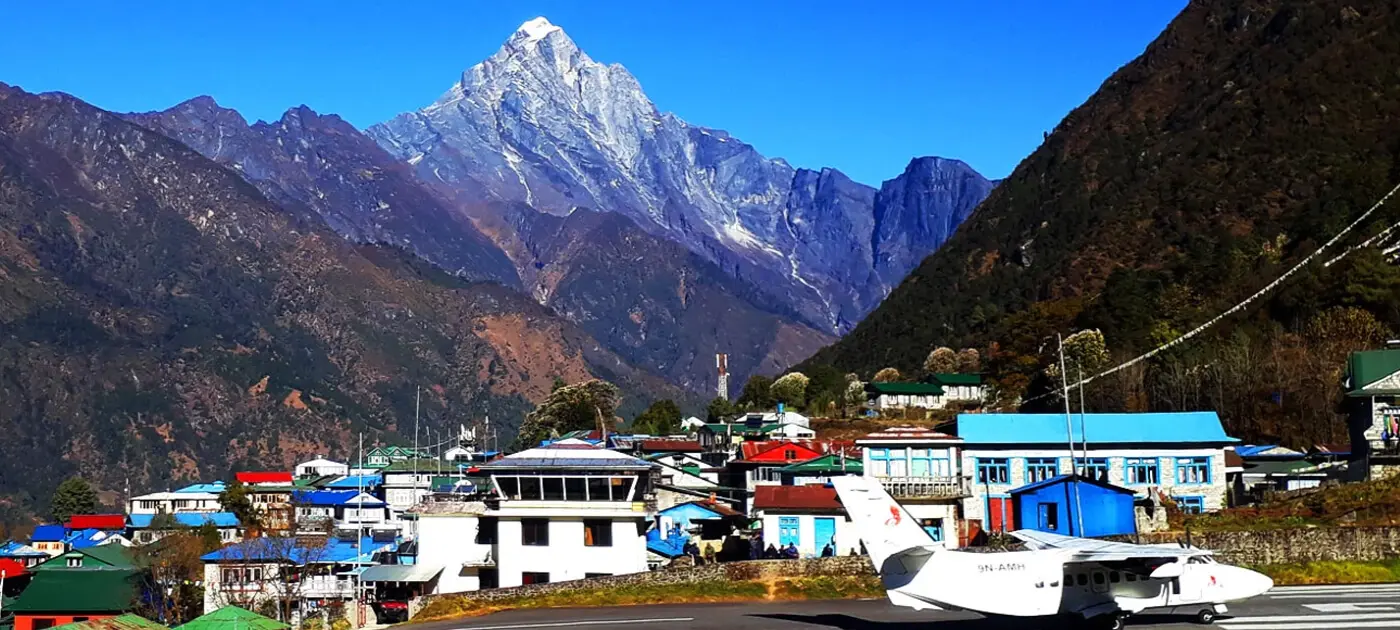 Luka is a main gateway to Everest base camp trek.