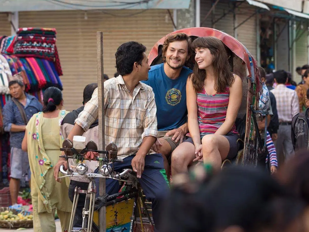 rikshaw in kathmandu