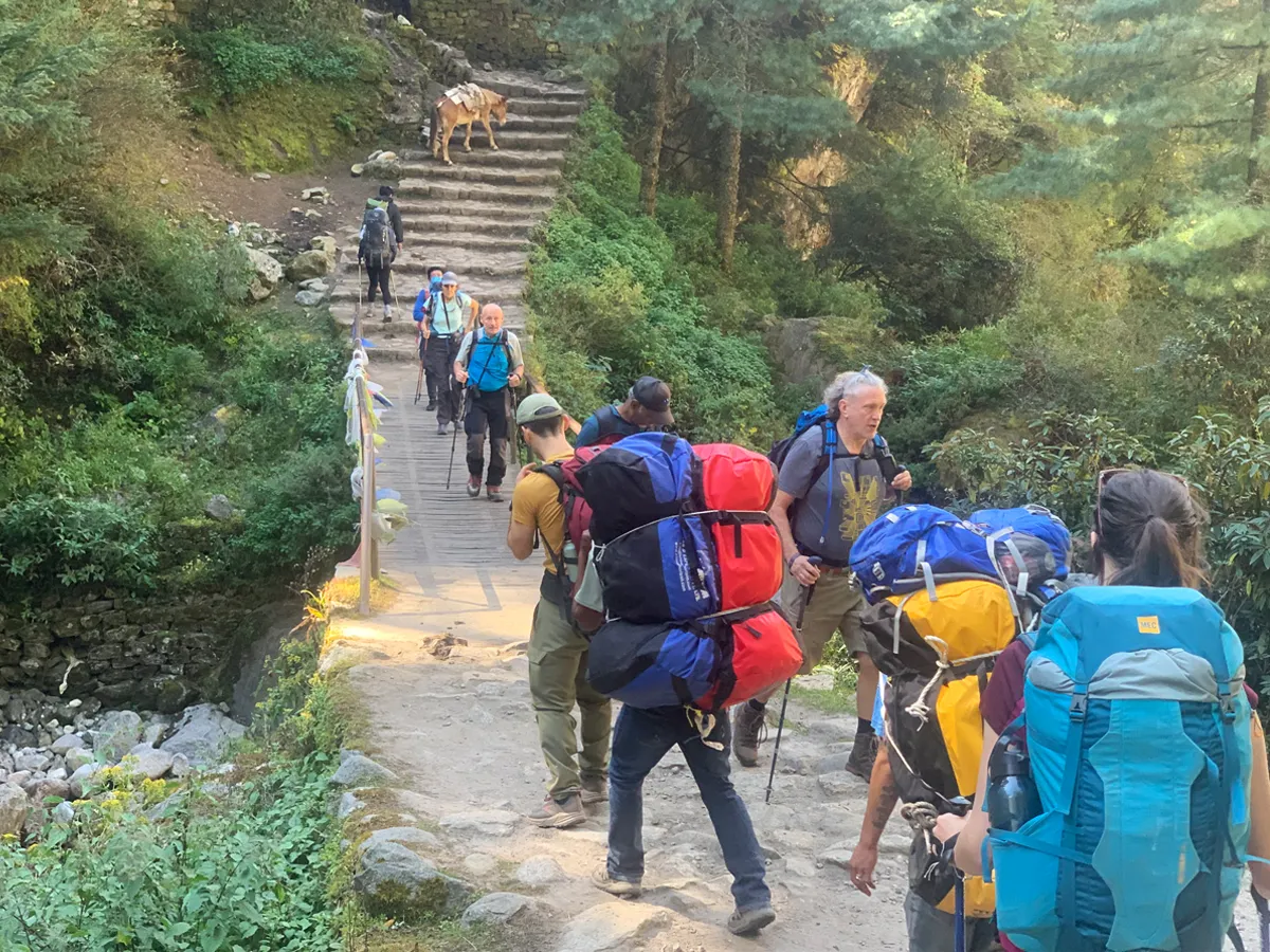 busy trail